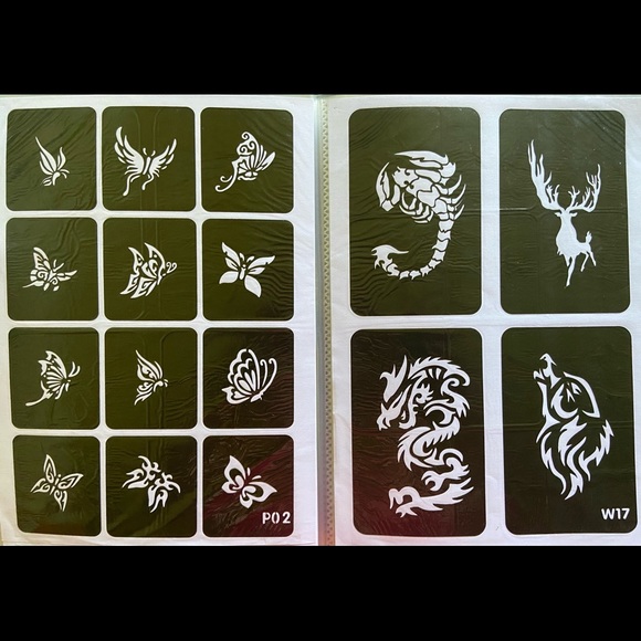 Fun home sparkle tattoos/kit - Picture 8 of 10